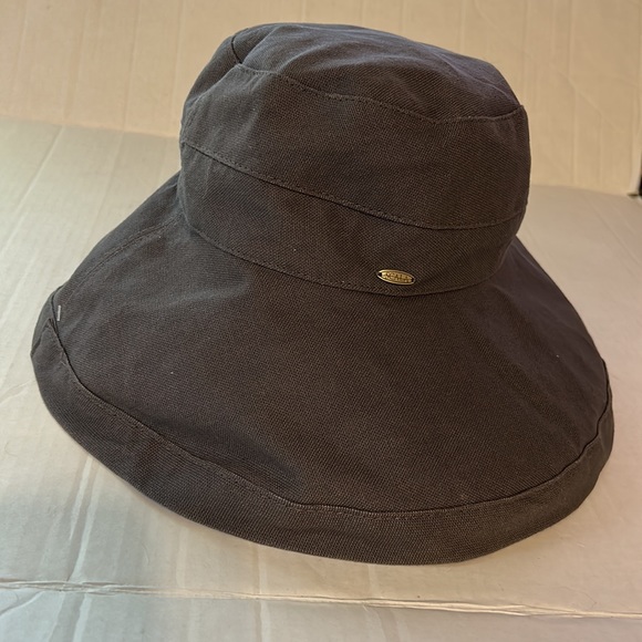 SCALA NWT Gray Crusher Floppy Beach Hat Sun Protection UPF50 Packable Adjustable - Picture 5 of 13